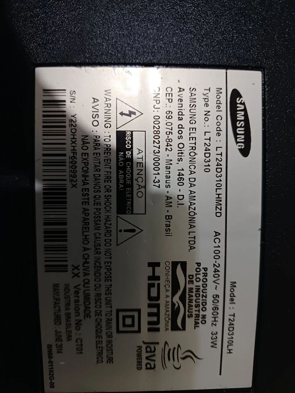 TV Samsung 28 polegadas  - Foto 3