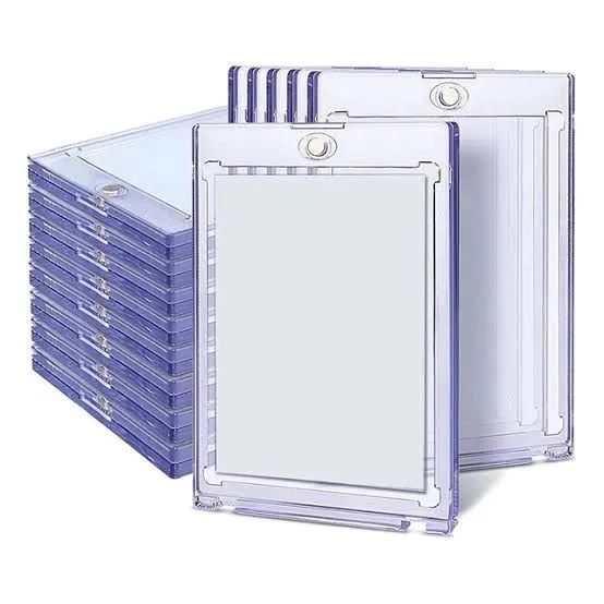 Toploader Magnético Case Cartas Magic Pokémon 35pt
