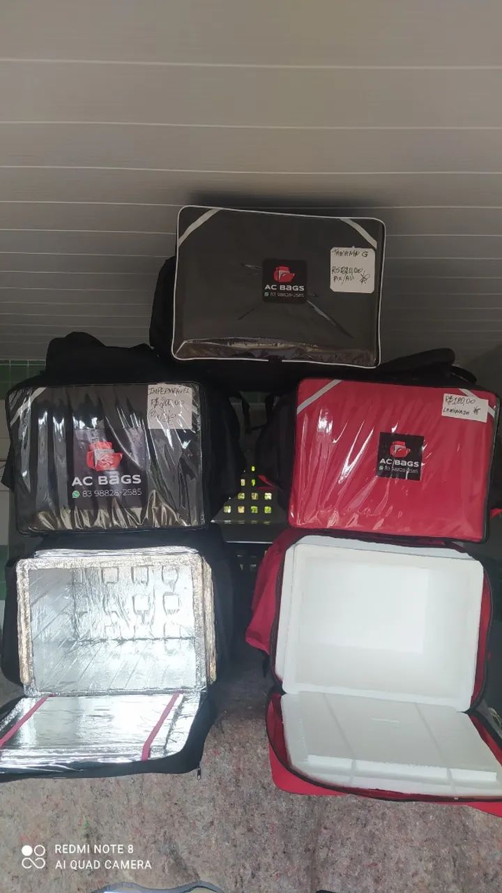 BAG'S reforçadas para motoboys  - Foto 2