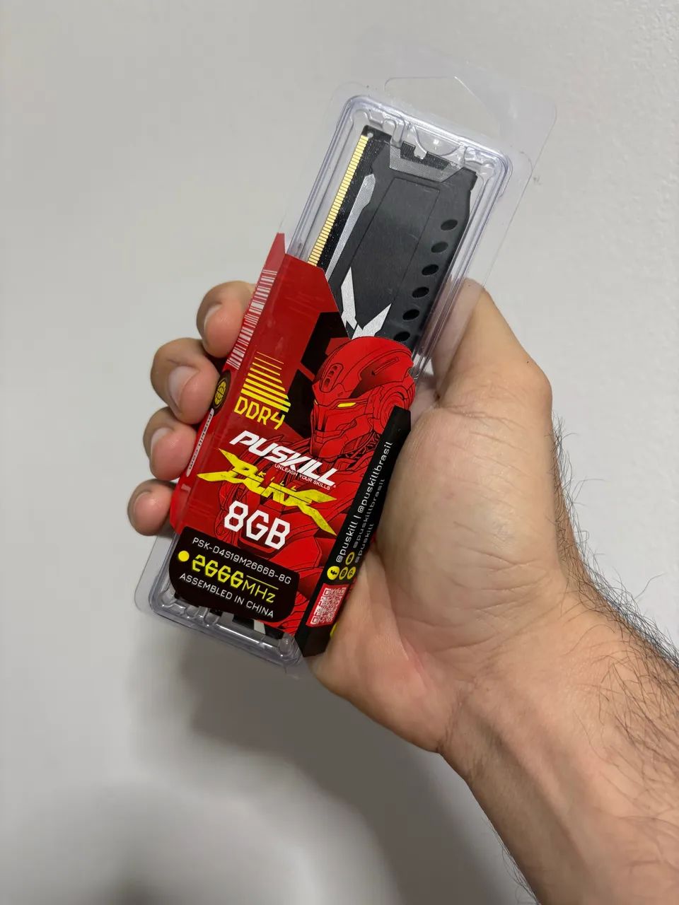 Memória 8gb ddr4 Puskill