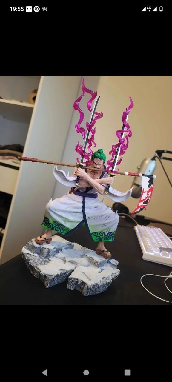 Figura de ação Zoro One Piece - Foto 4