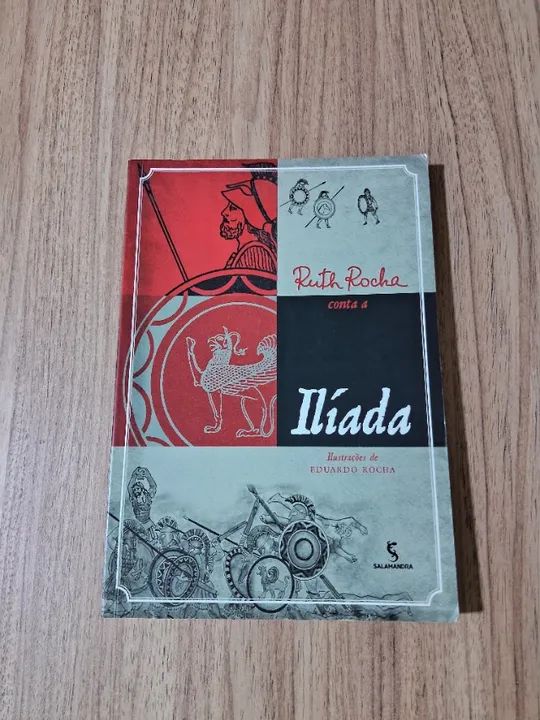 The Book Tells the Iliad - NEW