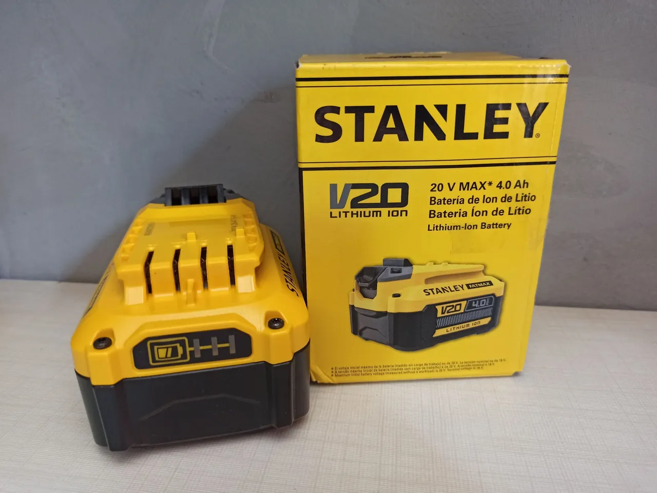 Bateria íons de lítio 20V 4 Ah V20
