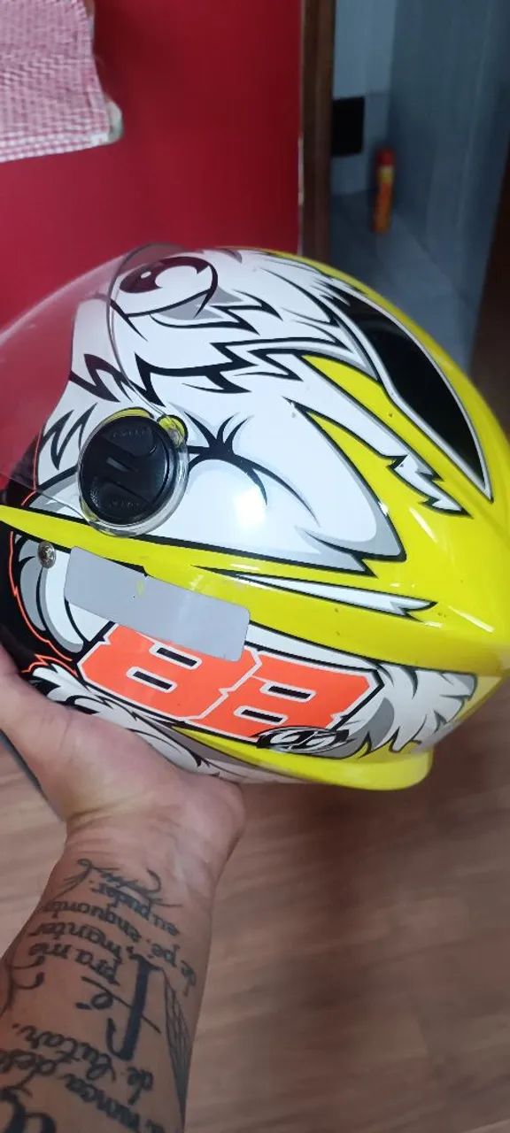 Capacete Pro Tork New Liberty Three - Amarelo - TAM 56 - Foto 3