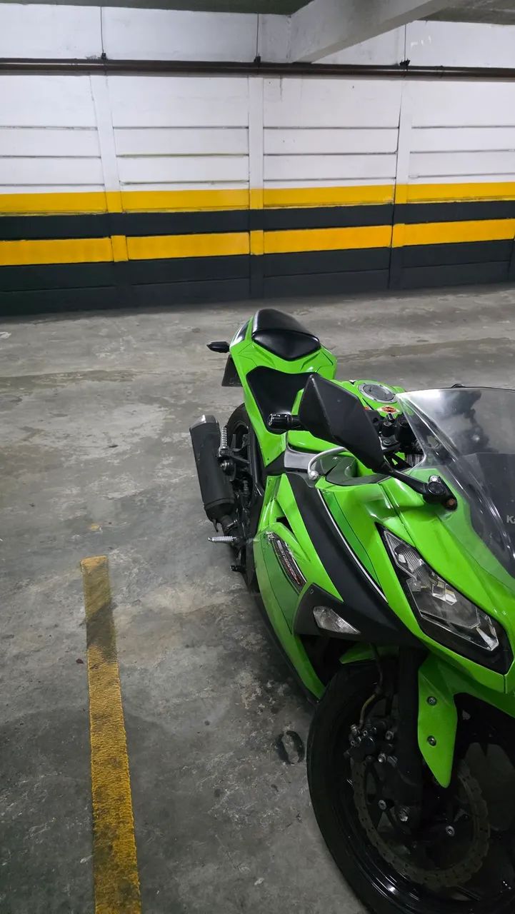 Kawasakii ninja verde 300 cc edição limitada 2014 - Foto 8