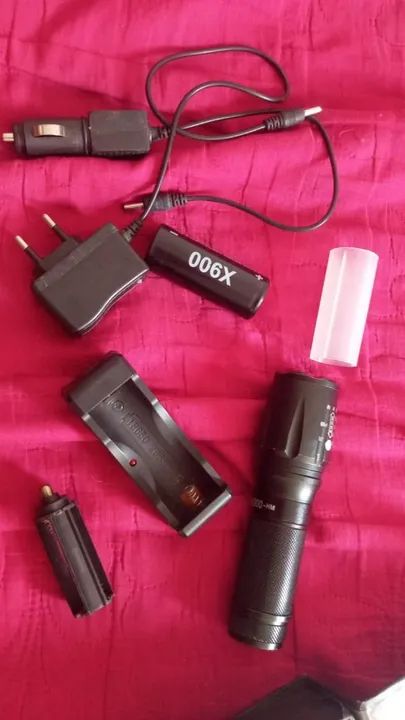 Lanterna militar recarregável top  - Foto 2