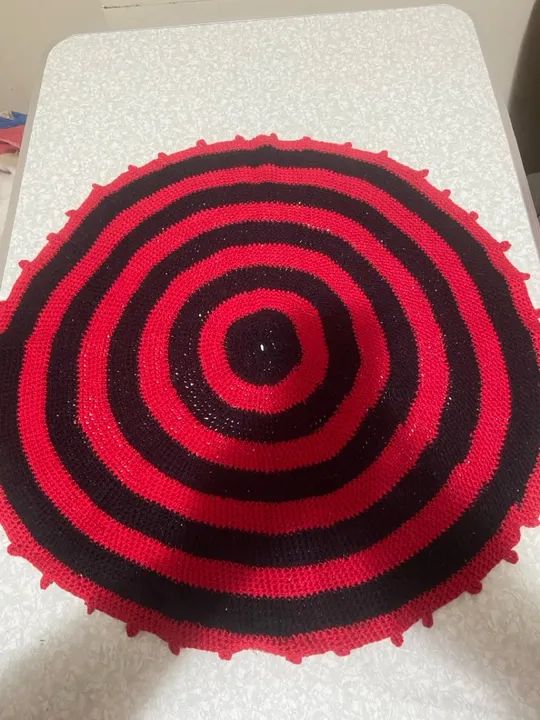 CENTRO DE MESA CROCHÊ RETRÔ - Foto 2