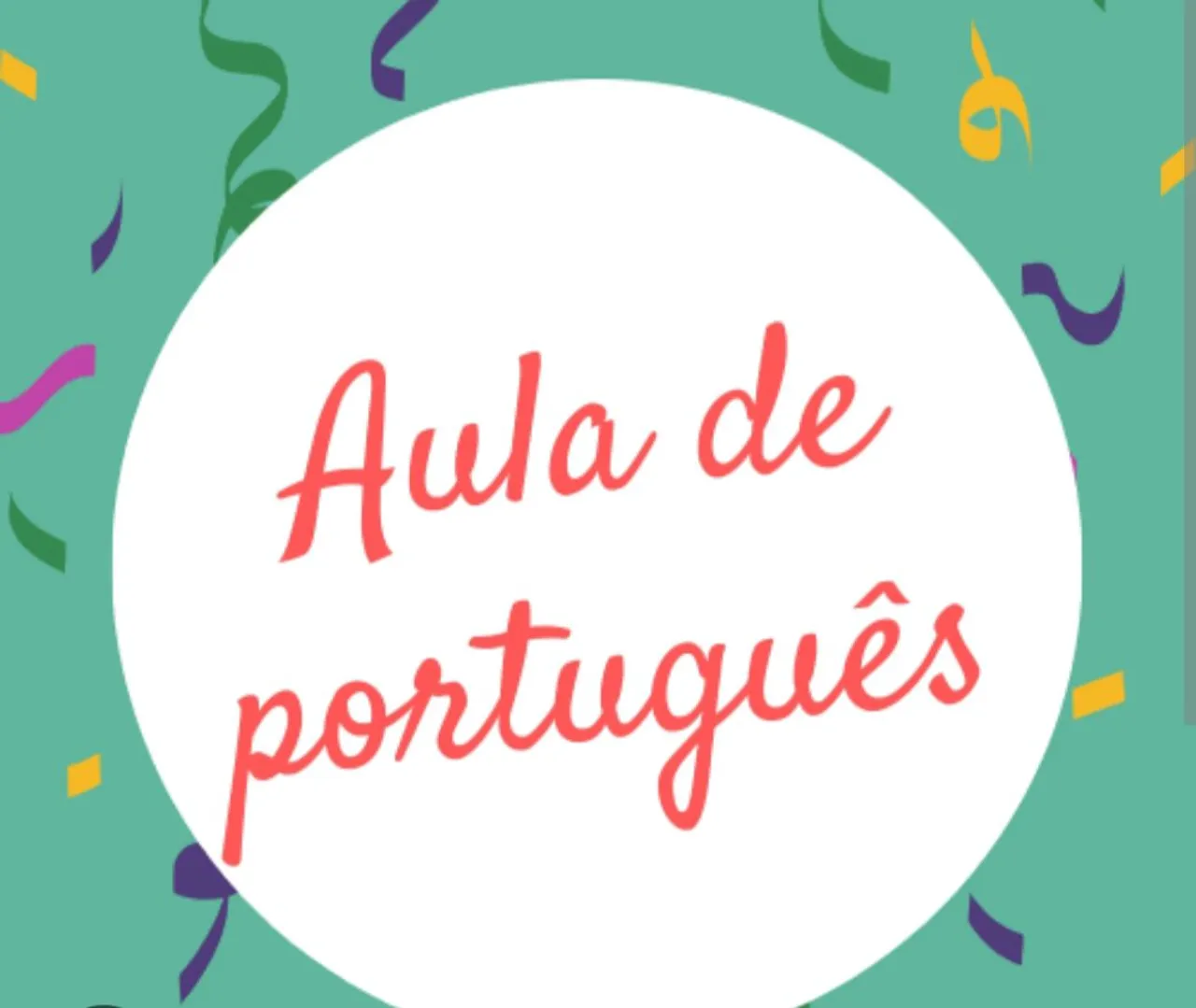 Professor particular de Português