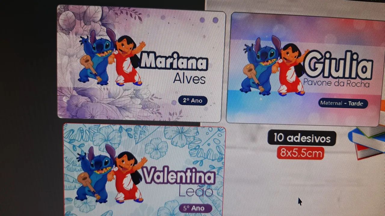 Etiquetas personalizadas Material Escolar  - Foto 3