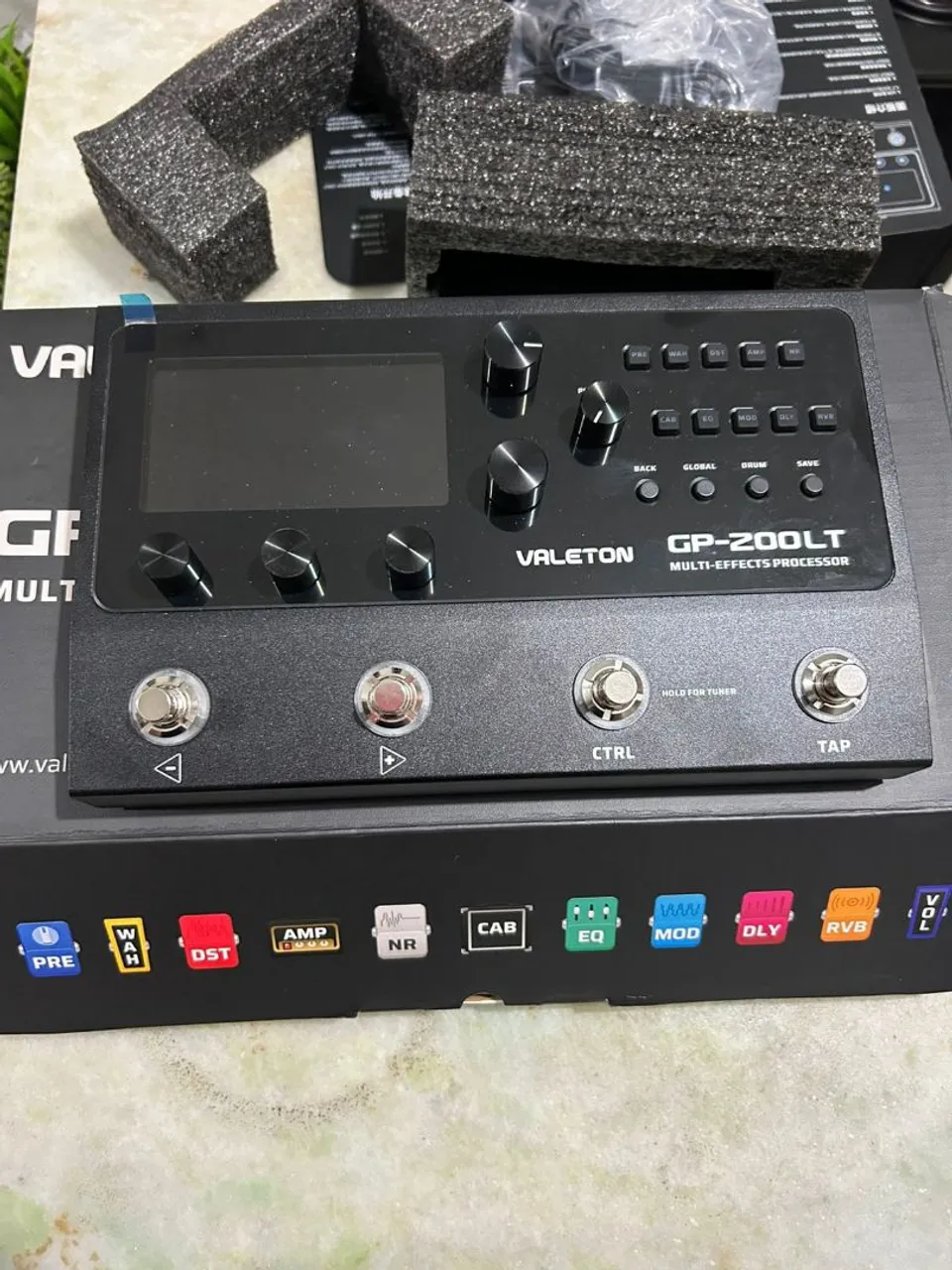 Pedaleira Valeton GP-200LT - Multi-Effects Processor