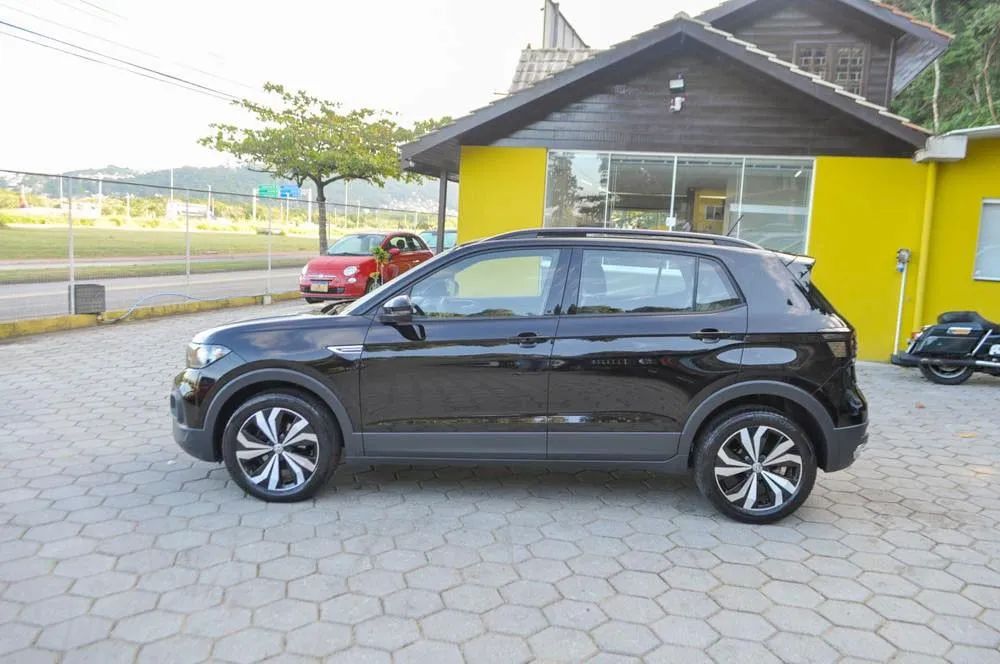 T-CROSS COMFORTLINE 200 1.0 TSI AT (TETO SOLAR) PRETA 2019/2020 - Foto 4