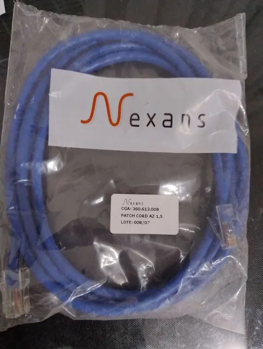 Cabo de Rede Patch Cord AZ 1.5 Metros