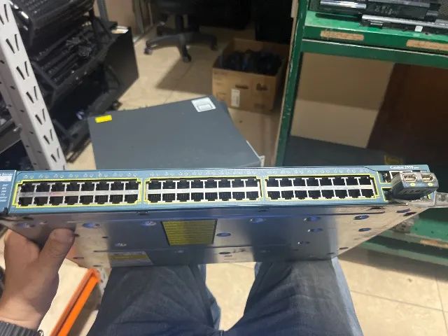 Switch cisco 48p ws-c2950g-48-ei - Foto 2