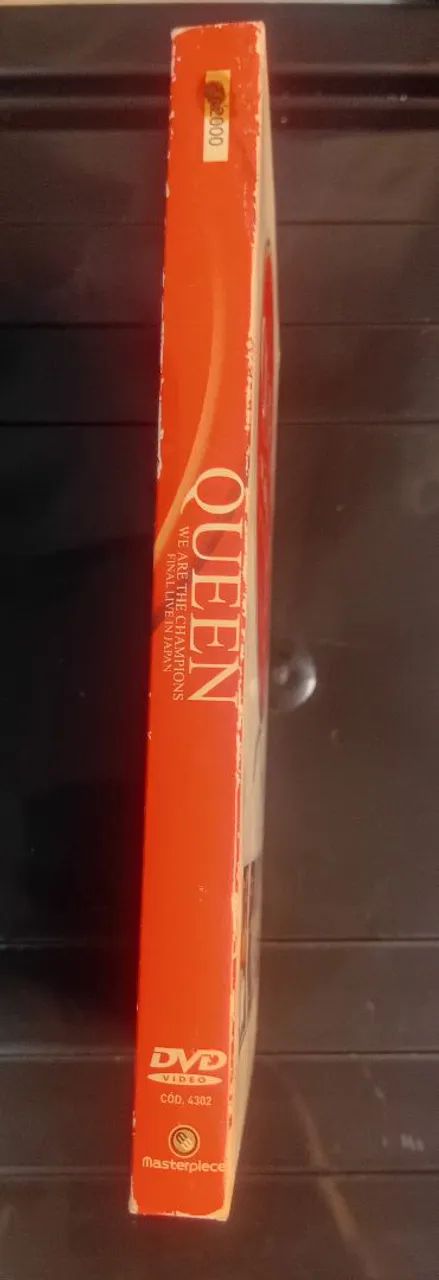 DVD QUEEN - WE ARE THE CHAMPIONS FINAL LIVE IN JAPAN - SHOW TÓQUIO