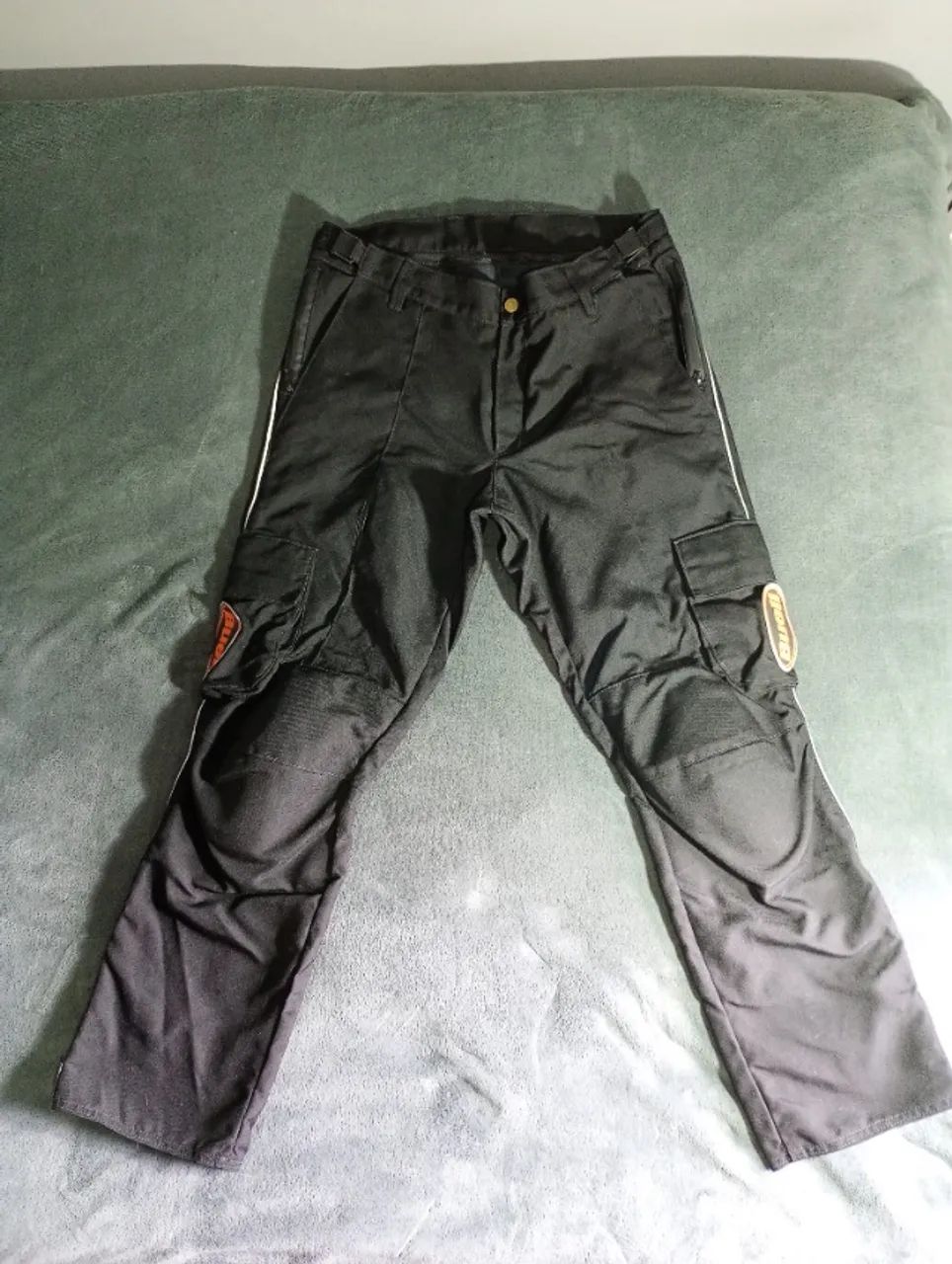 Calça Motoqueiro Buell Masculina com Forro e Proteção TAM M