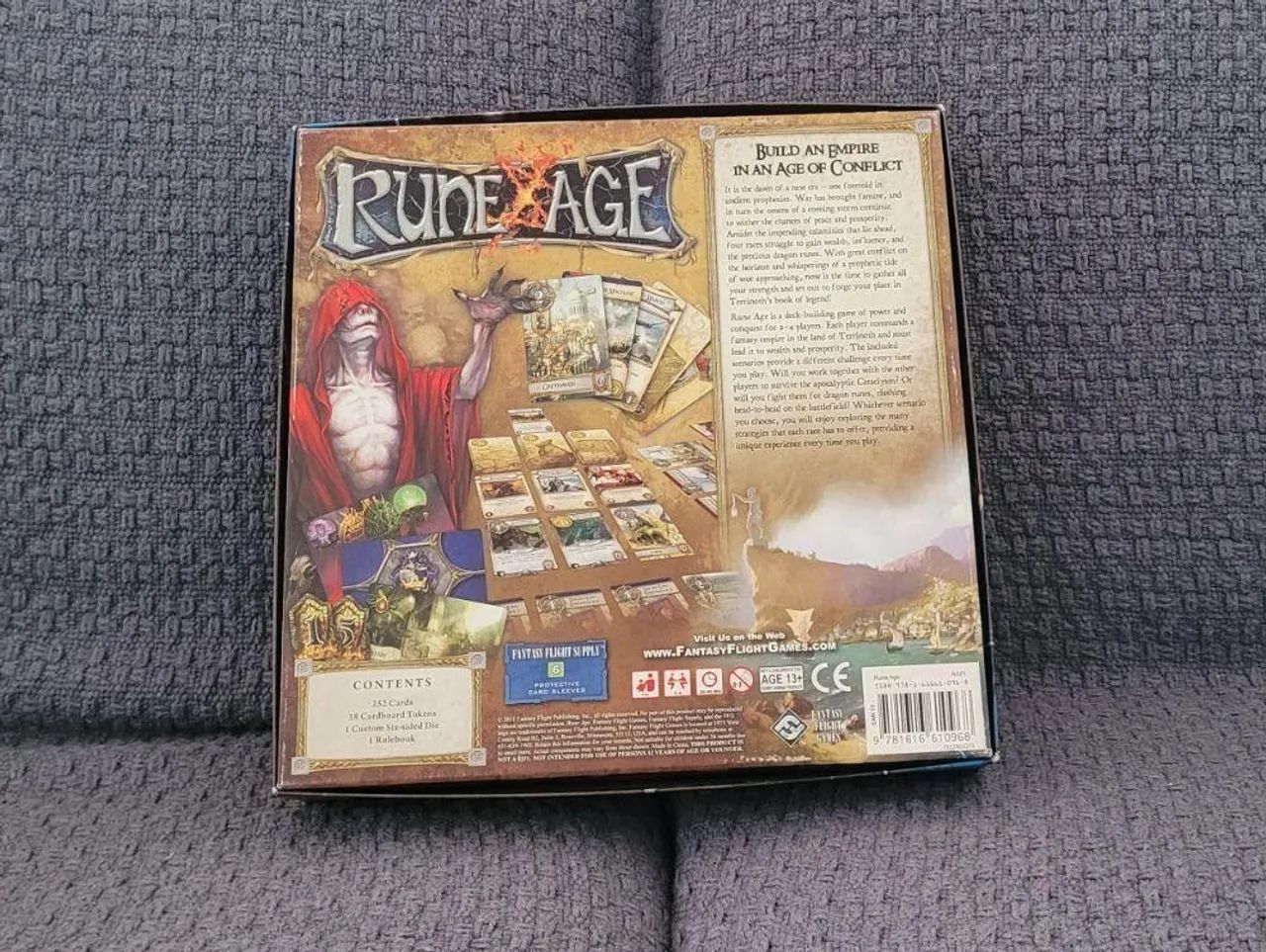 Rune Age - usado jogo de tabuleiro fantasy flight - Foto 2