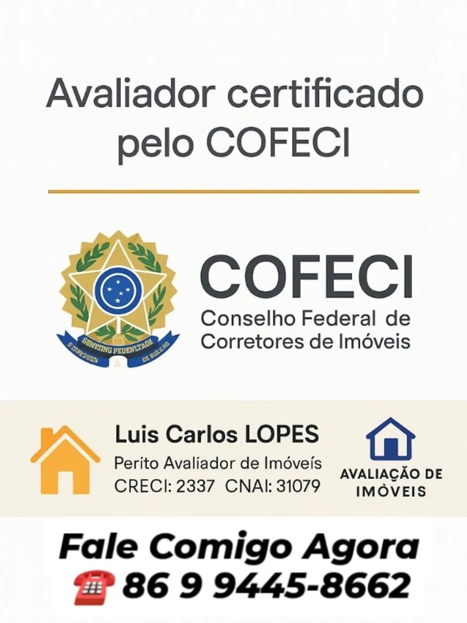 Luis Carlos Lopes Avaliador de Imóveis Credenciado - Foto 4