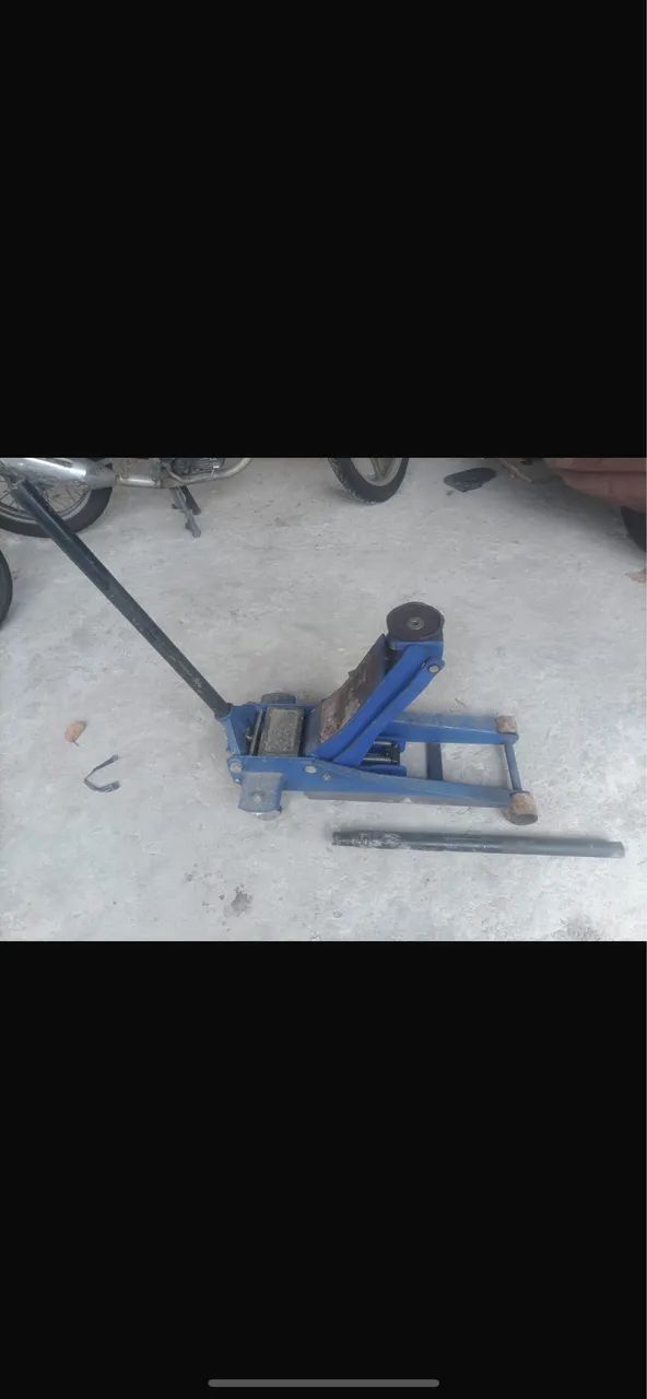 Combo Pesado: Macaco Jacaré + 4 Cavaletes para Carros Blindados/Caminhonetes