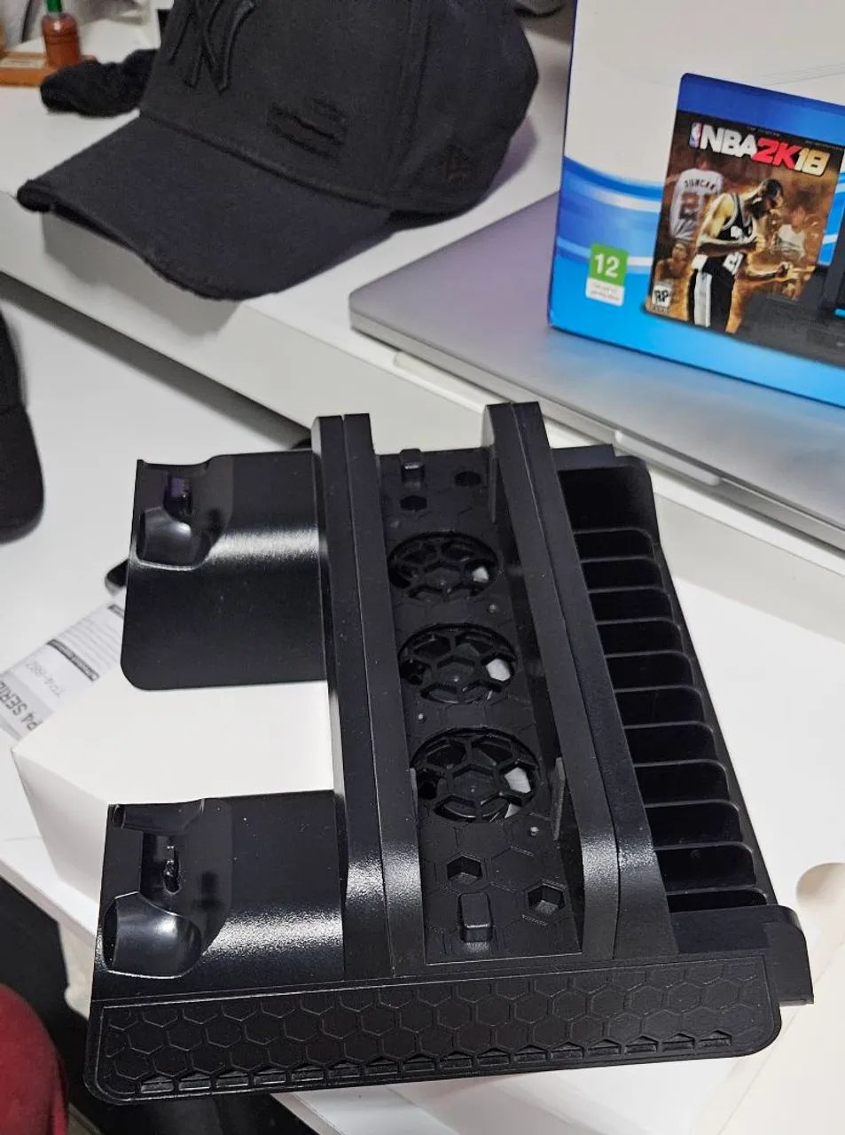 Suporte para PS4 Slim e PS4 Pro com Ventilação - Foto 5