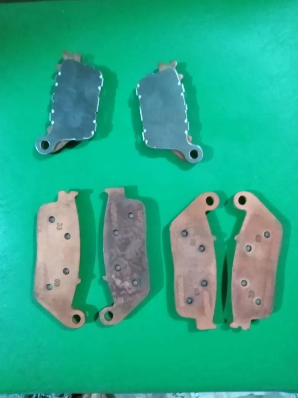 Pastilha freio CB600F Hornet 09-14 (sem ABS) - Foto 4