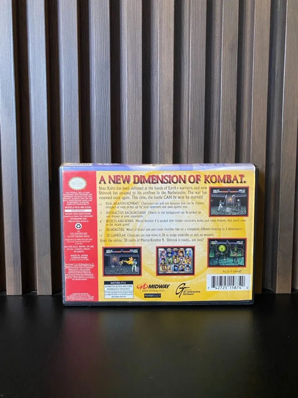 Mortal Kombat 4 64 - Foto 2