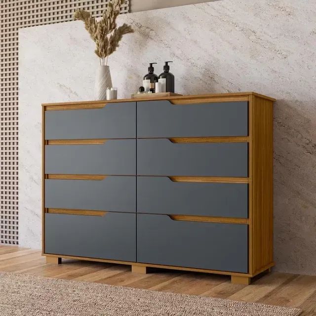 Cômoda 8 Gavetas Georgia - Moval