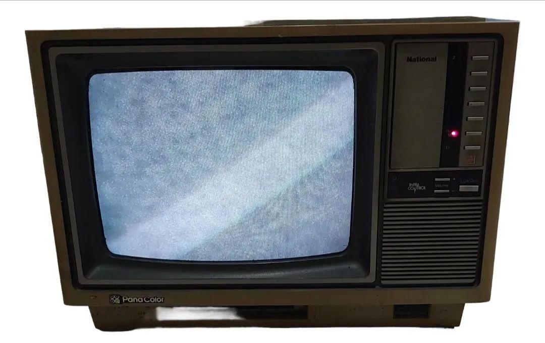 Tv Antiga Retrovisor National Panacolor Rara - Foto 2