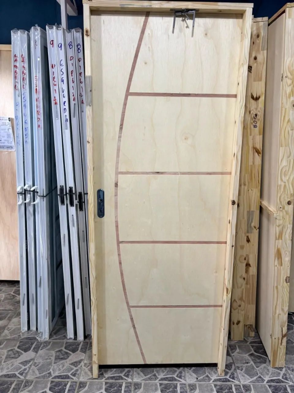 PORTA LISA DESENHADA MEIA LUA COMPLETA - DIRETO DE FABRICA - A PARTIR DE R$ 340,00