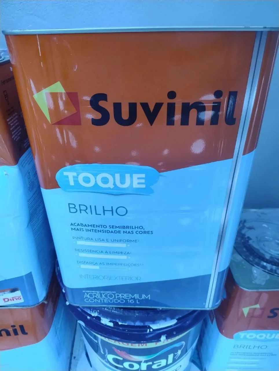 Tinha suvinil 16 litros ( papel marche)