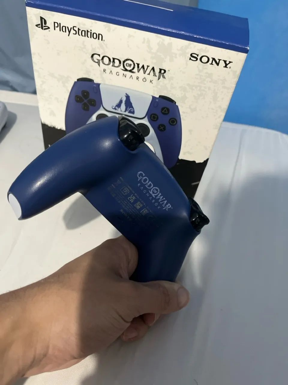 Controle Dualsense edição limitada God Of War Perfeito - Foto 2