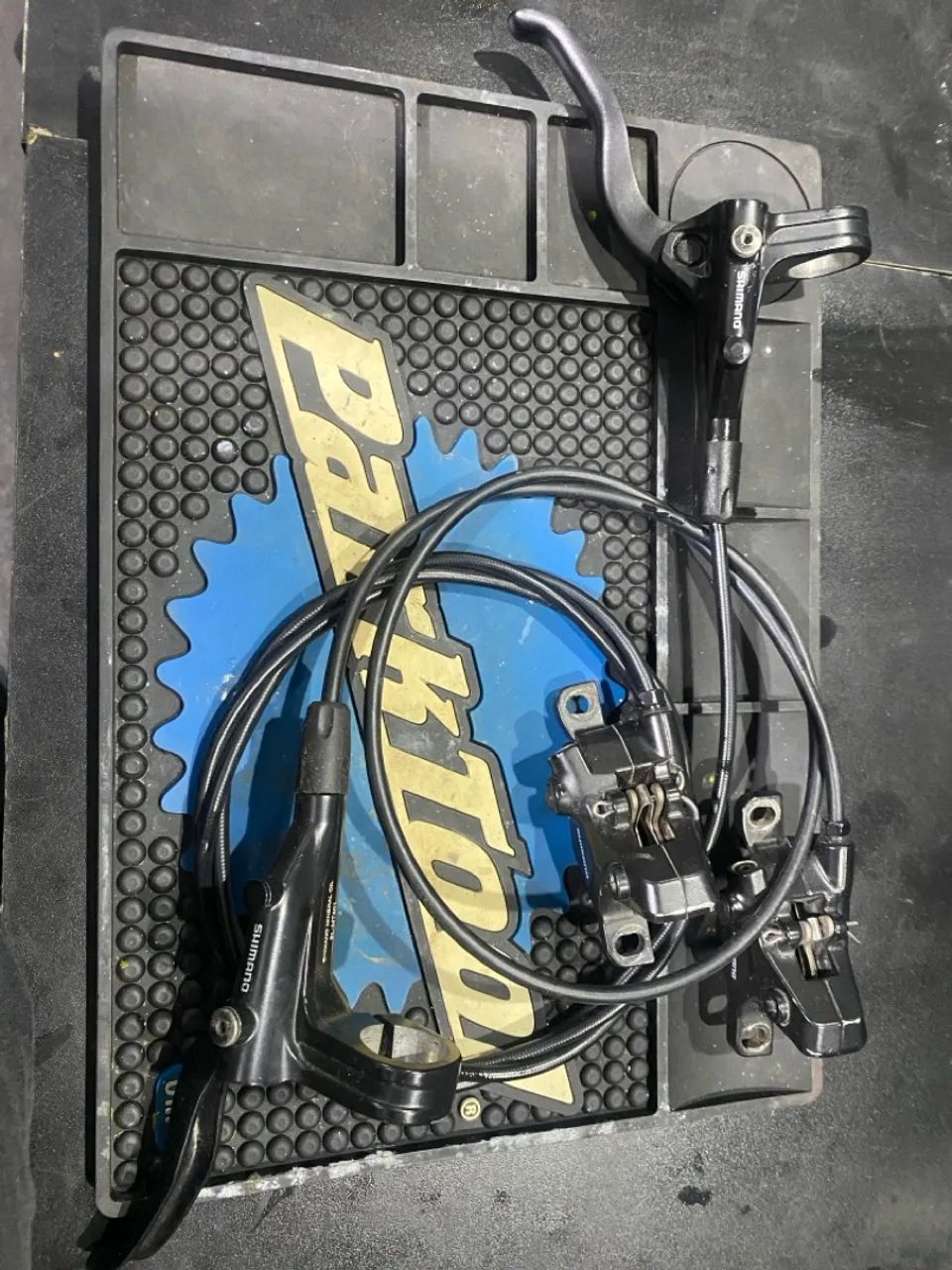  Par Freio hidráulico Shimano BL-MT401 - Foto 4