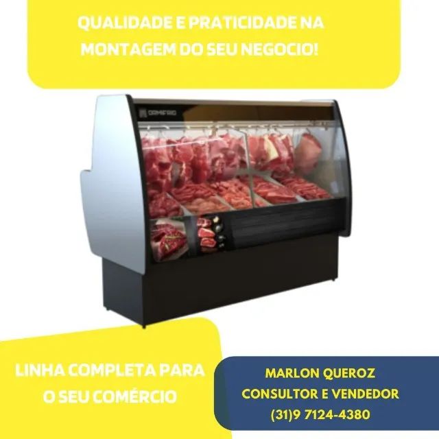 Balcão de Açougue 1,80M Ormifrio Novo 220v