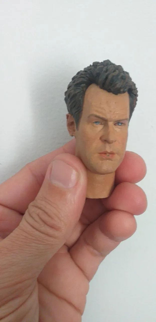 Cabeça  ray do caça fantasma tipo hot toys 
