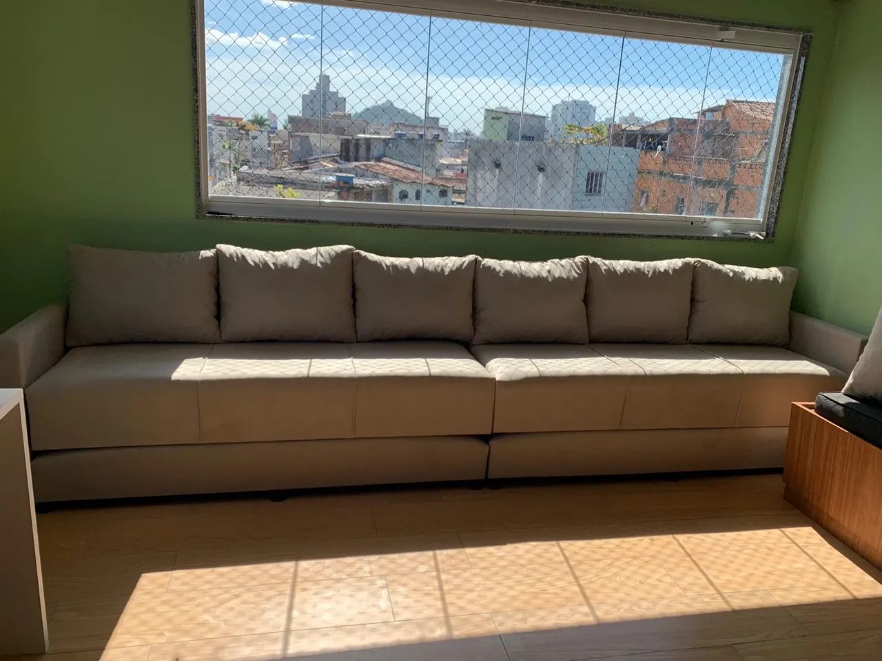 Sofá MULTIFUNÇÕES 6 lugares 2 CAMA CASAL pague na entrega