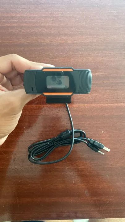 Webcam baratinha 720p de resolução novinha