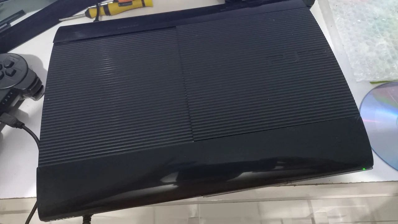 Playstation 3 Super Slim, Com HEN instalado e 100% funcionando!! - Foto 5