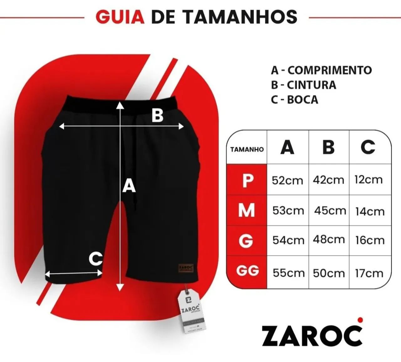 Kit com 3 Bermudas Zarok Moletom Masculino tamanho M  - Foto 2