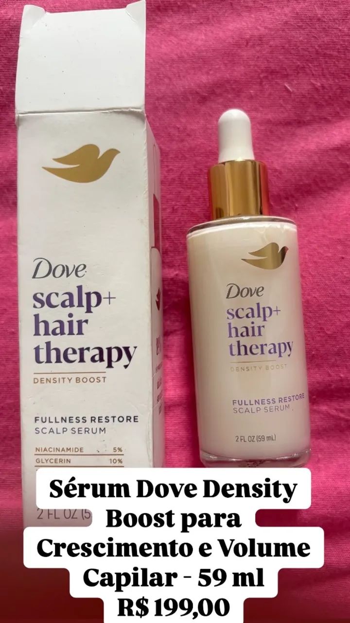 Sérum Dove Density Boost para Crescimento e Volume Capilar - 59 ml