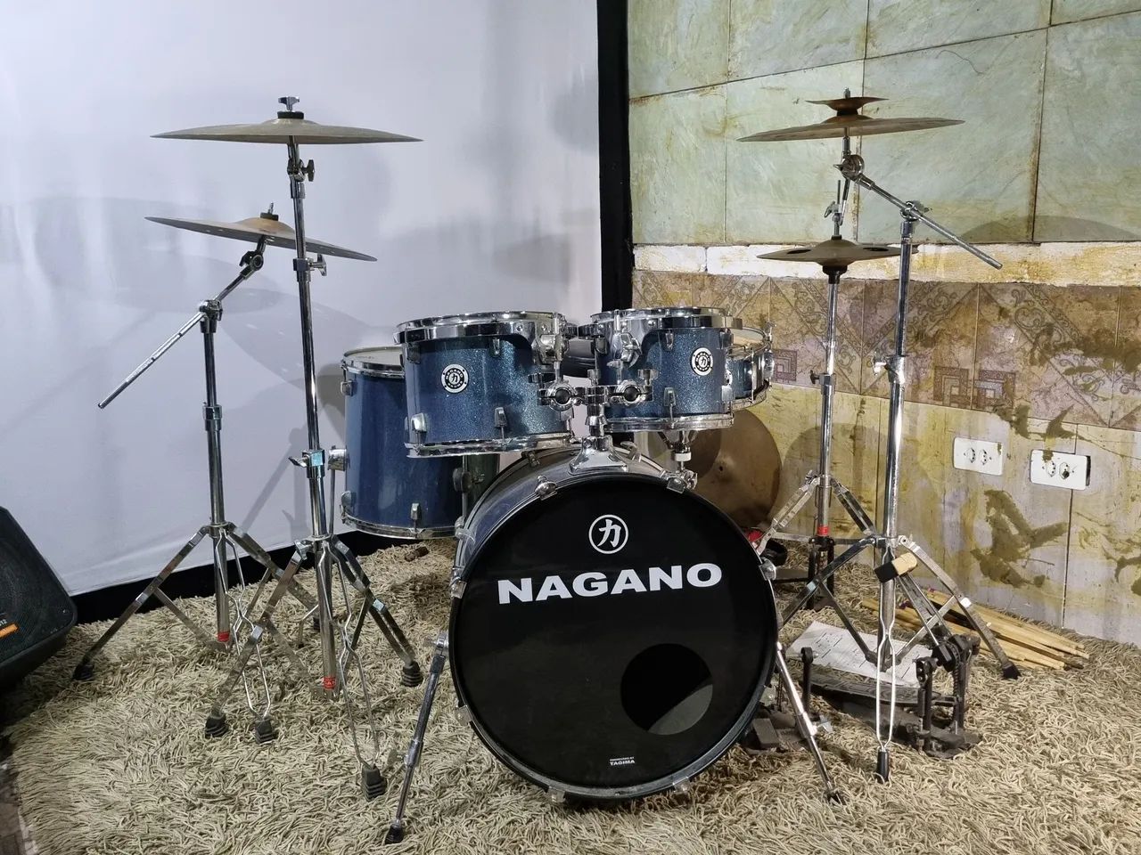 Bateria Acústica Nagano Garage band