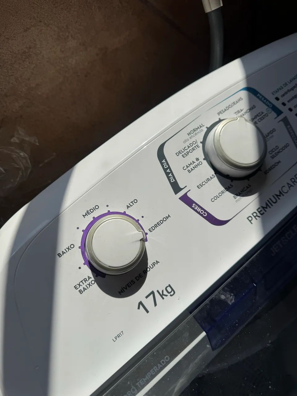 Máquina de Lavar Electrolux 17Kg Branca Premium Care com Cesto Inox e Sem Agitador - Foto 5