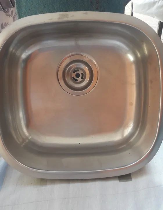 Pia de aluminio  para bancada