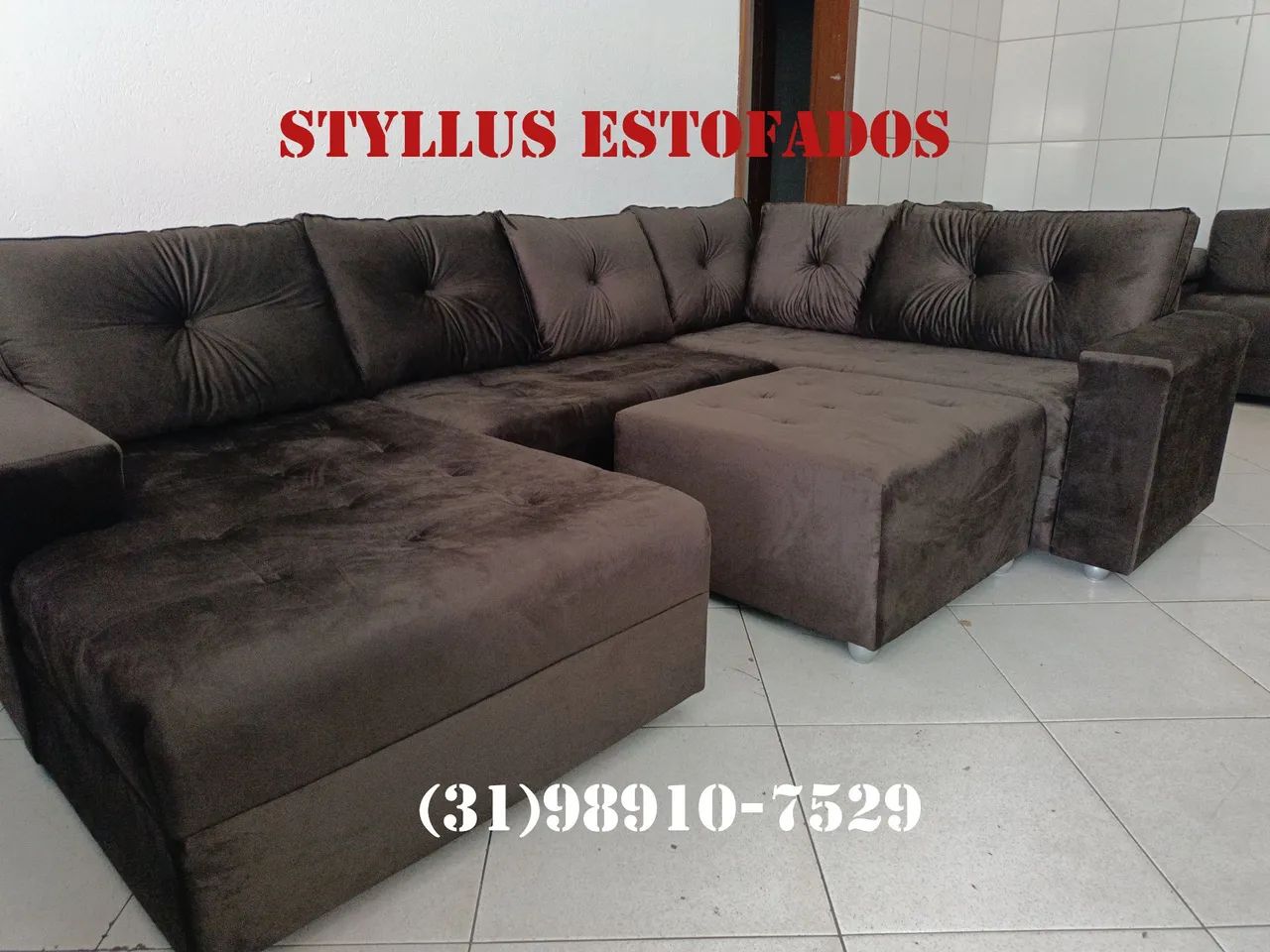 Sofá módulado coliseu 