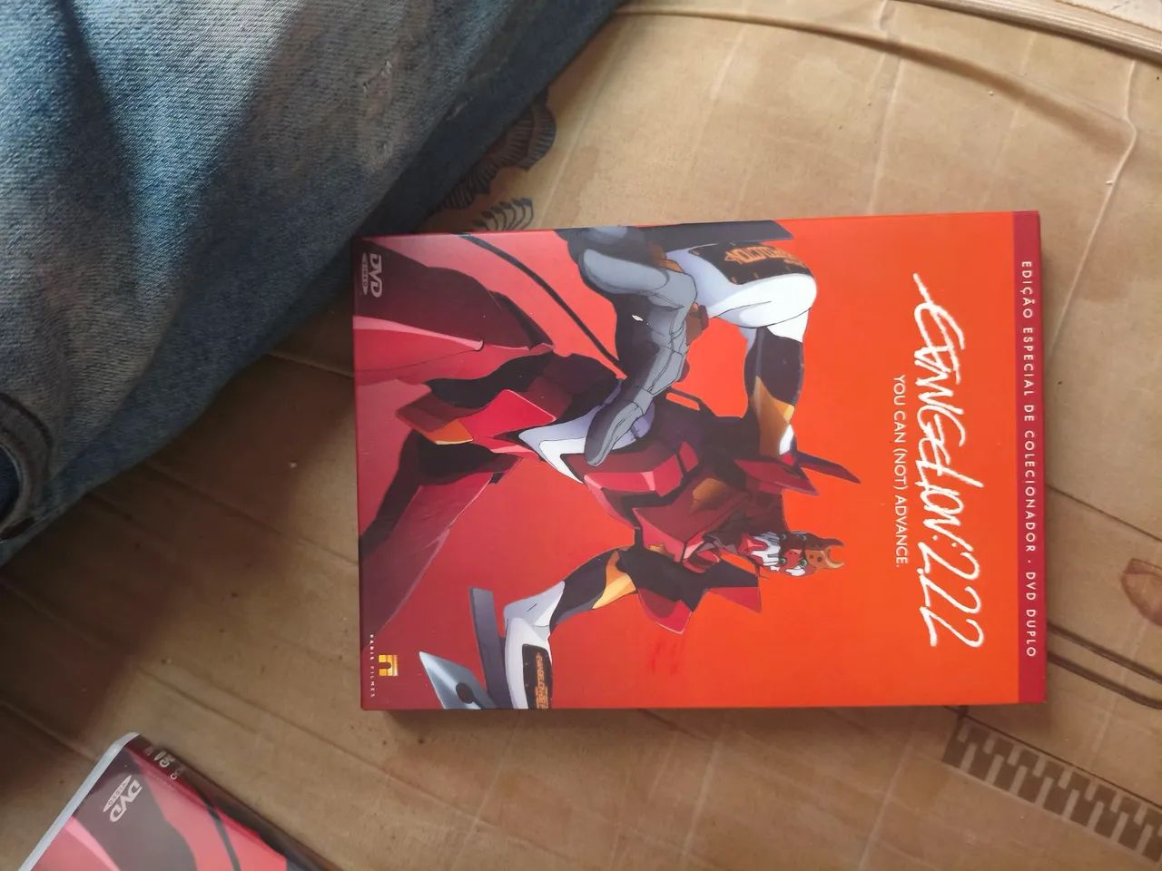 DVD DUPLO EVANGELION 1.1 - VOCÊ (NÃO) ESTÁ SÓ - C/ POSTER E C/ LUVA. - Foto 2