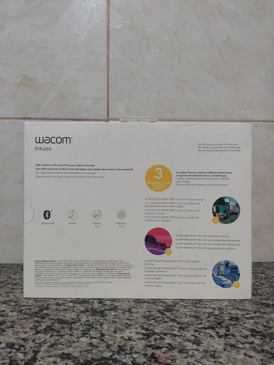 Wacom Intuos CTL6100WLEO LACRADA - Foto 2