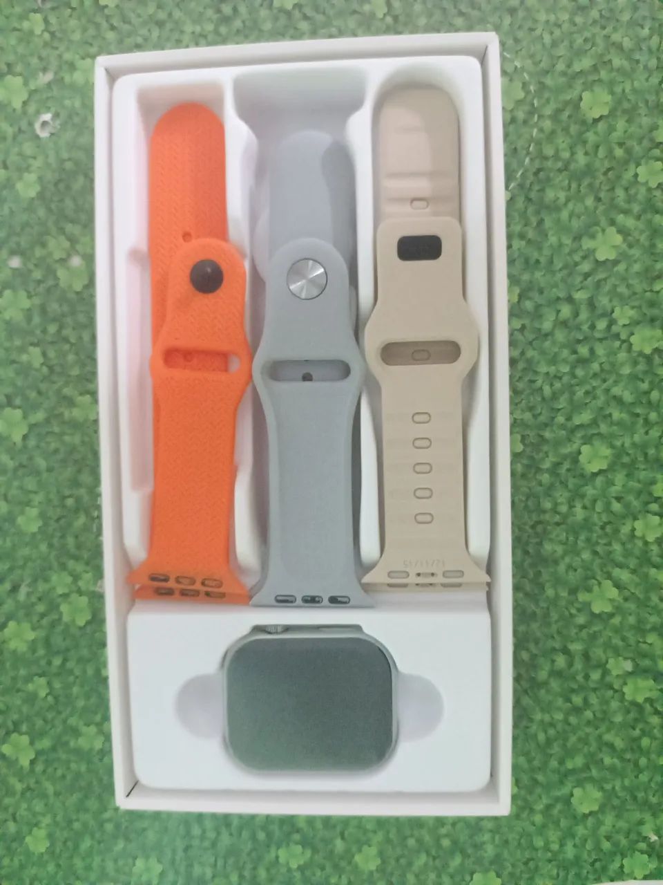 Smartwatch WS X10 com 3 pulseiras 