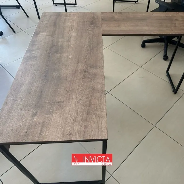 TROCA SHOWROOM MESA EM L 120CM PARA ESCRITÓRIO/HOME OFFICE