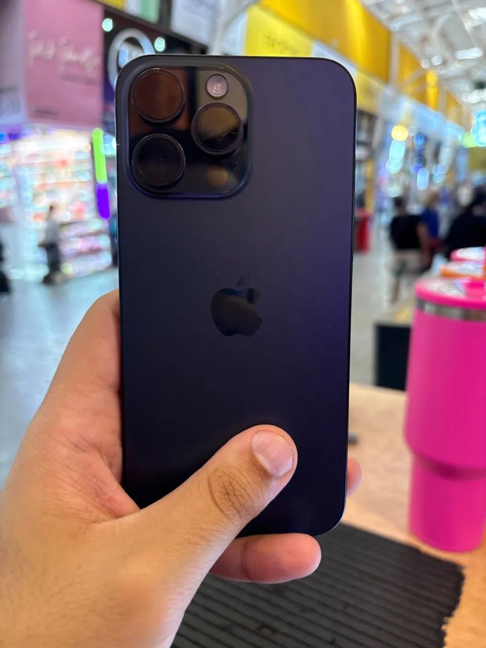 IPHONE 15 PRO MAX 255GB AZUL SEMI NOVO