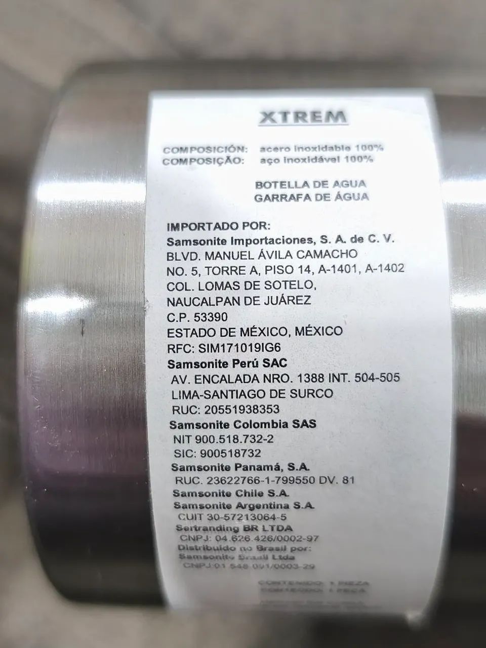 Garrafa inox XTREM - Academia e Exercícios - Foto 4