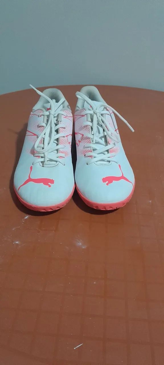 Chuteira puma - masculino - usado 2 vezes - Foto 3
