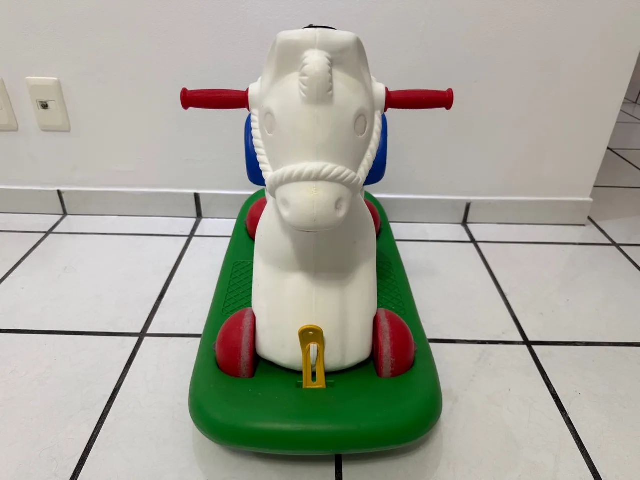 Cavalinho de balanço infantil - Foto 5